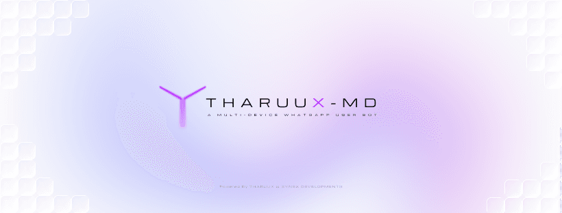 THARUUX-MD Bot Banner